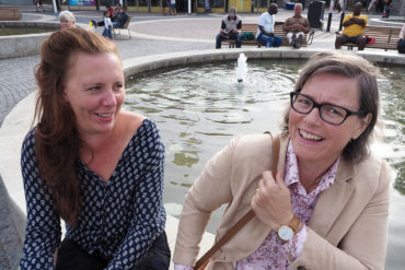 Martina Montelius och Lena Andersson. Foto Severus Severus Tenenbaum