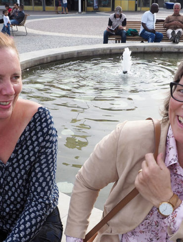 Martina Montelius och Lena Andersson. Foto Severus Severus Tenenbaum