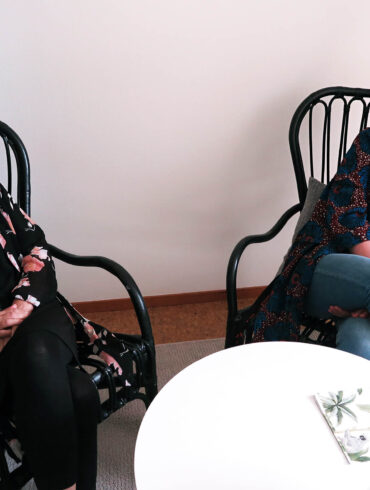 Lena Löfvander och Johanna Lundqvist, foto Marja Beckman