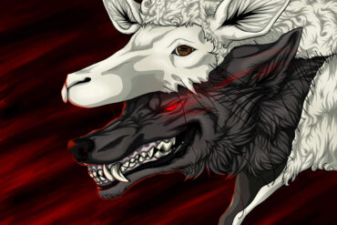 Wolf in sheep's clothing.