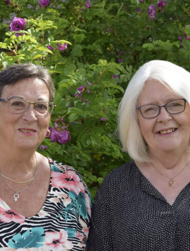 Eva Engman och Mildred Hedberg