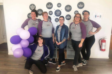 Tjourtjejer vid tjejjouren Moa