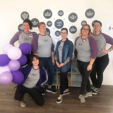 Tjourtjejer vid tjejjouren Moa