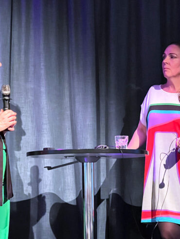 Rebecca Lagh och Jenny Westerstrand, foto Lisa Palm